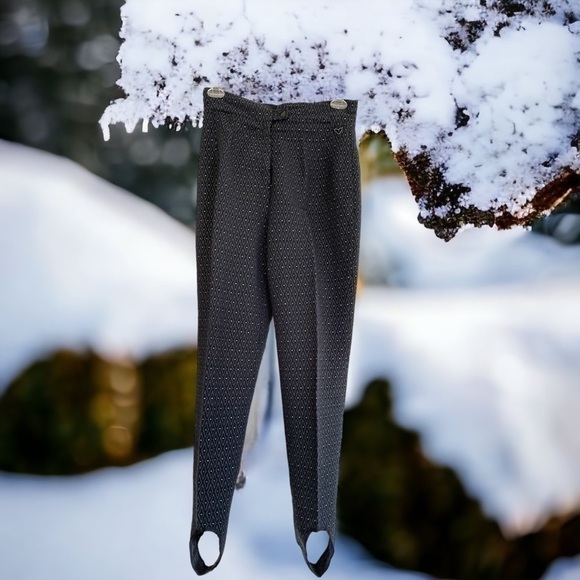 Obermeyer Vintage Ski Pants,size 12 (fits Small),made In USA,excellent Condition - Picture 1 of 10